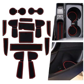 BIBIBO Rubber Mats Non-Slip Mats Compatible with Kia Ceed GT Proceed GT 2018-2024 / XCeed GT 2020-2024, Rubber Car Mats, Car Mats, Non-Slip Mat, Storage Box, Non-Slip Mats