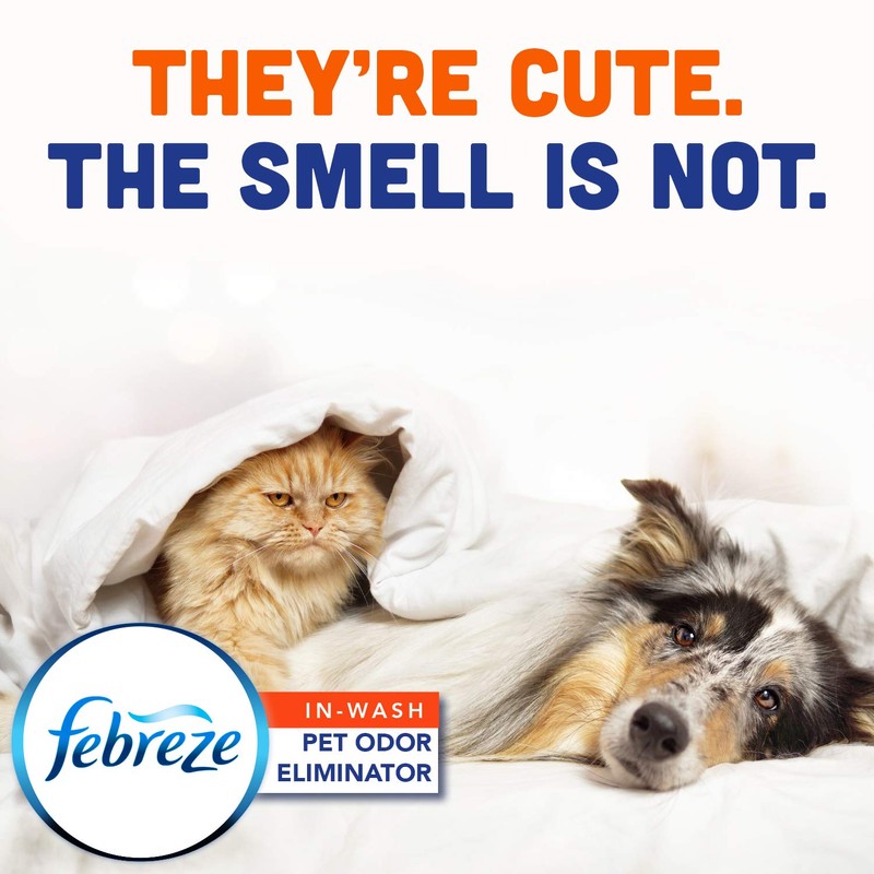 Febreze Laundry Detergent Additive for Pet Supplies, Maximum Strength In