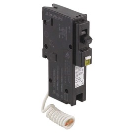 Square D Plug In Circuit Breaker, HOM, Number of Poles 1, 20 Amps, 120VAC - HOM120CAFI