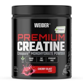Weider Premium Creatine (375g) Ciliegia, Creatina Monoidrato 100% Creapure