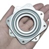 10Pack Lazy Susan Hardware, 3” Square Ball Bearing Swivel Plate,