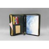 Leather Conference Folder A5, Zipper Padfolio A5, Notebook Holder, Writing