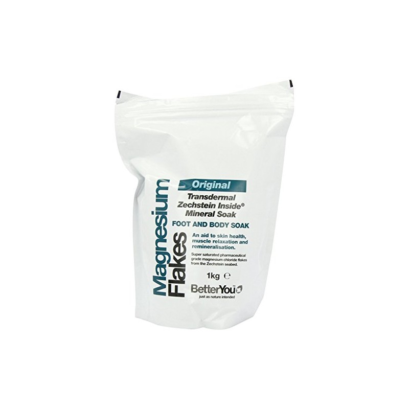 Magnesium Flakes (1000g) - x 3 Pack Savers Deal