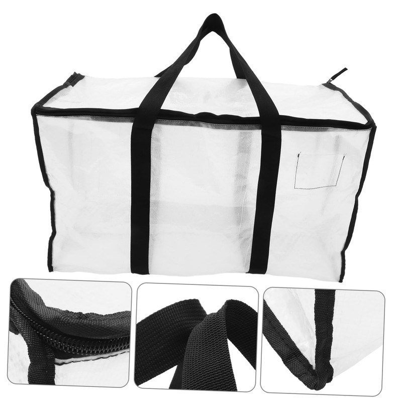 CHILDWEET Bedding Storage Pouch Quilt Organizer Bag Large Capacity Storage