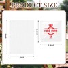 Loopeer 100 Pcs I Do BBQ Wet Wipes Bulk Red