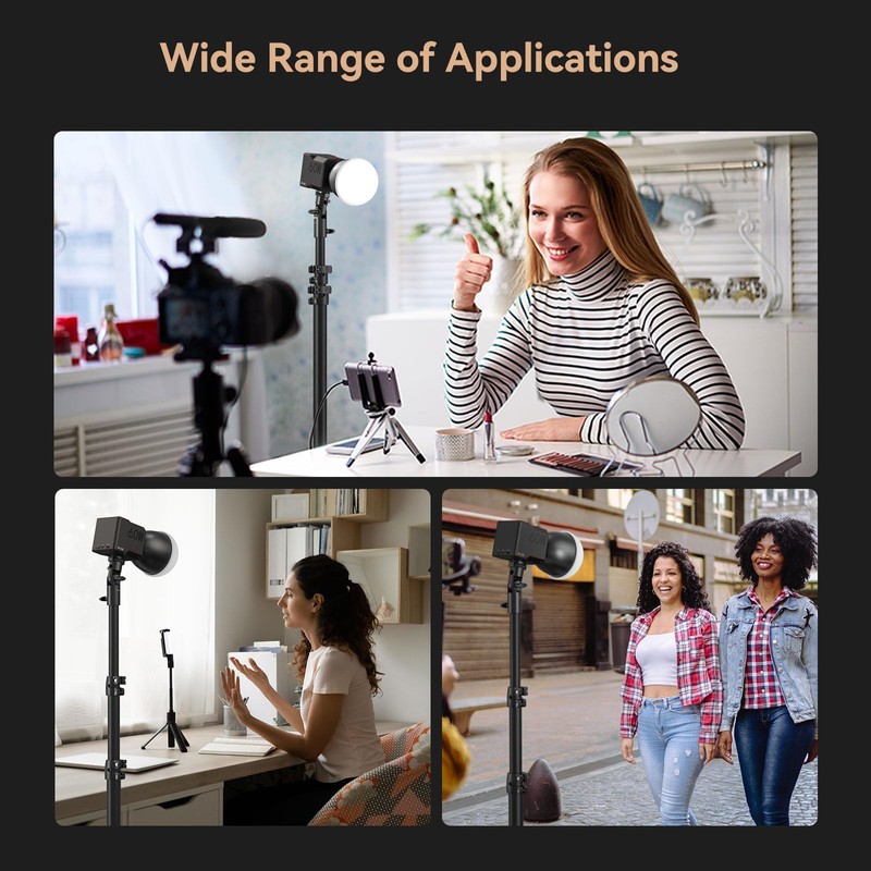 SMALLRIG Silicone Diffuser, COB Light Diffuser, Lighting Accessory for SmallRig