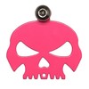 Kustom Cycle Parts Universal Pink Skull Bell Hanger With Bell