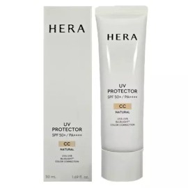 Hera 헤라 유브이 프로텍터 씨씨 내츄럴 50ml/SPF50+ PA++++ Hera UV Protector CC Natural 50ml/SPF50+ PA++++