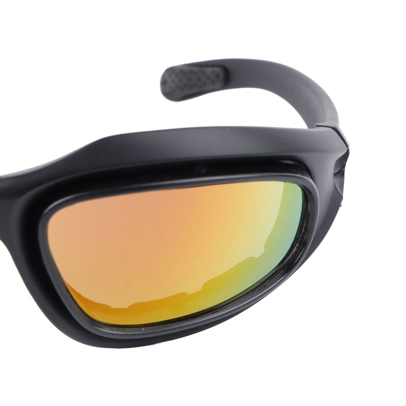 Polarized Motorcycle Riding Goggles Reduce Glare Full Frame Windproof Cycling