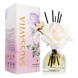 Reed Diffusers Set Jasmine&Lily Scented 8.5oz Air Freshener for 140 Days