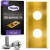 Filzada® 45 x robotic lawnmower blades suitable for Worx Landroid