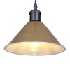 GIGGI Retro Gold Light Shade Ceiling, Cone Metal Lampshades for