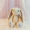 Mikee Fluffie Easter Bunny Stuffed Animals with Cotton,Safe Material Soft