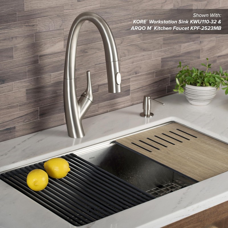 Kraus Kore Cutting Board for Workstation Kitchen Sinks (16 7/8