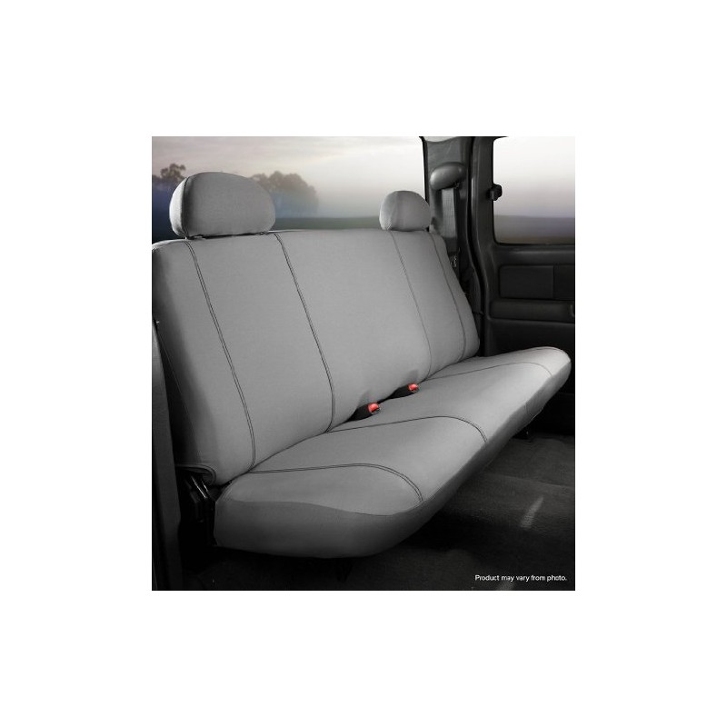 FIA SP84 GRAY Universal Fit Truck Bench Seat Cover (Gray)
