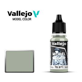 Vallejo New Model Color Light Green Grey 70971 (167) Acrylic Paint 18ml / 바예호 뉴모델컬러 Light Green Grey 70971 (167) 아크릴도료 18ml