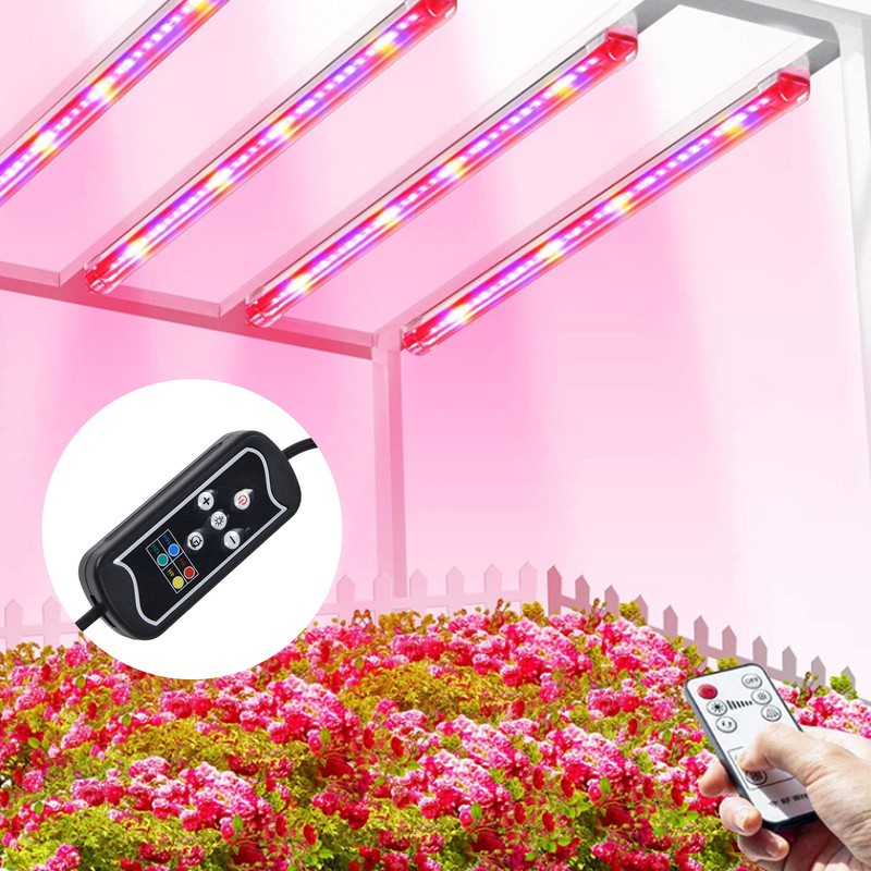 6 Head 54W 216LEDs Plant Growth Light with 3 Light