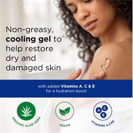 Aloe Pura Aloe Vera Gel + Vit A C & E 200ml by Aloe Pura