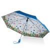 Totes Canopy Print Auto Open Close Umbrella, Floral, One Size,