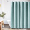 BTTN Extra Long Shower Curtain - 72x96 Inch Long Linen