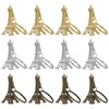 ifundom Eiffel Tower Keychain, 12 Pieces Eiffel Tower Keyring Retro