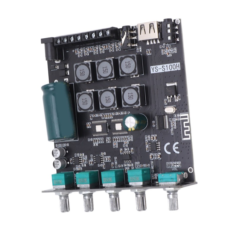 2.1 Channel Power Amplifier Board Bluetooth Stereo Audio Amplifier Module