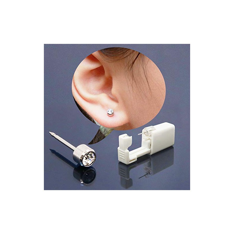 AM RONG MAGIC Ear Piercing Gun,2 Pack Self Ear Piercing