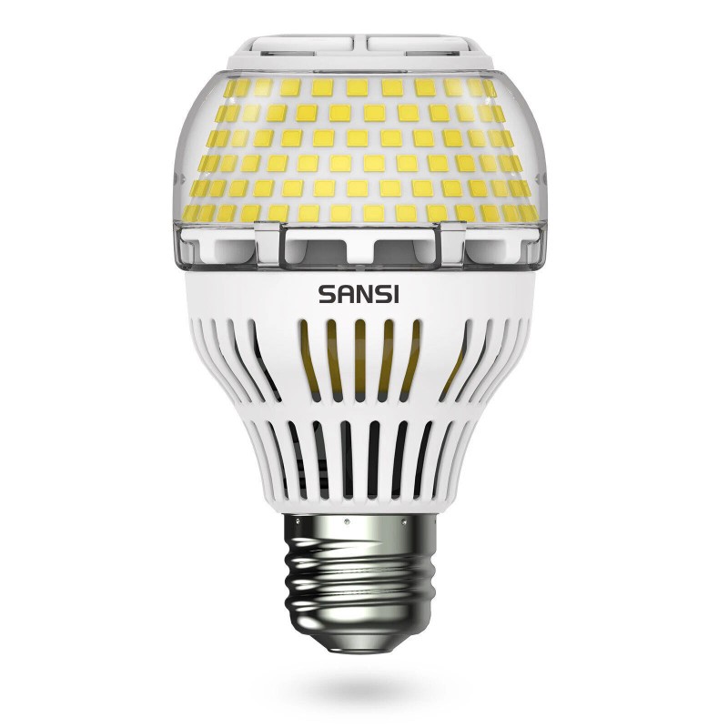 SANSI Dimmable LED Light Bulb 17W=200W 2500LM Energy Saving A19