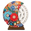 Diamond Art Calendar, Diamond Painting Calendar, Wooden Manual Rotating Desk