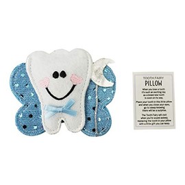 Ganz Tooth Fairy Pillow with Story Card (Blue)