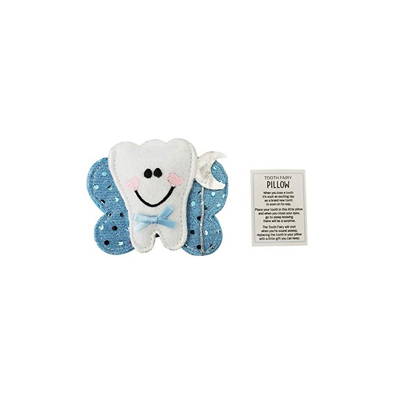 Ganz Tooth Fairy Pillow with Story Card (Blue)