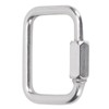 Chain Link Stainless Steel 4‑Corner Multifunctional Connection Buckle for Outdoor