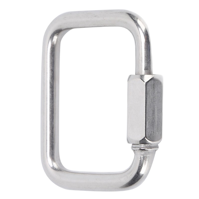Chain Link Stainless Steel 4‑Corner Multifunctional Connection Buckle for Outdoor