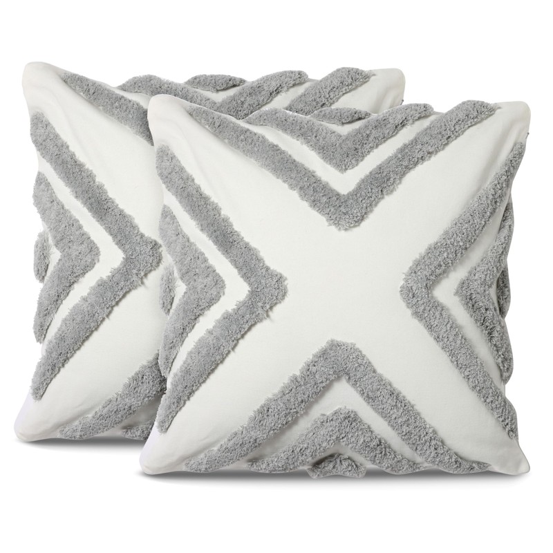 Emilie-Textil Boho Decorative Cushion Cover Made of 100% Cotton, Decorative
