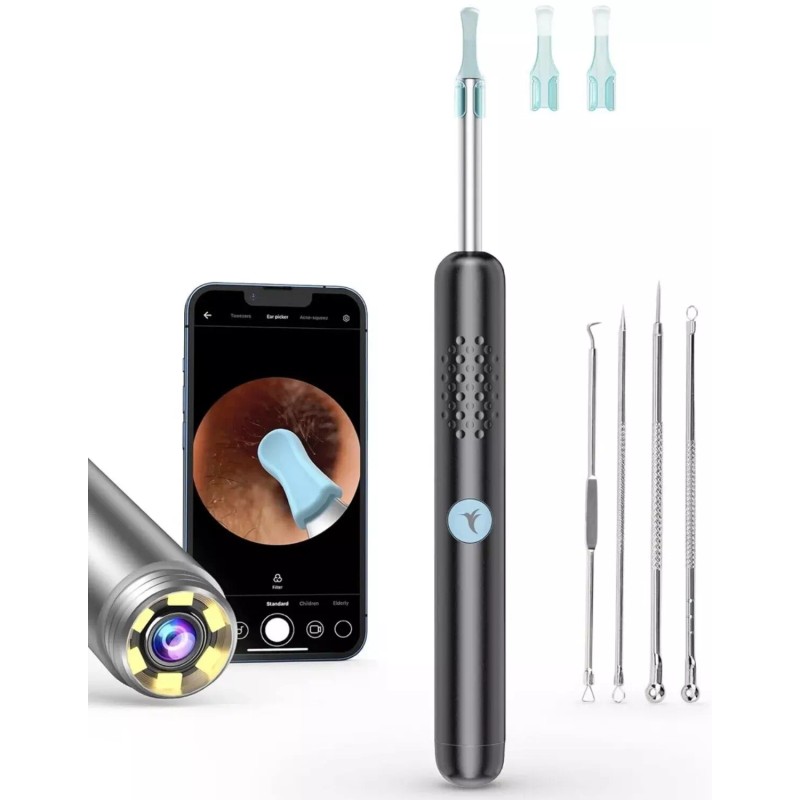 Xlife R1 Smart Ear Wax Removal Cleaner Endoscope 1080P +