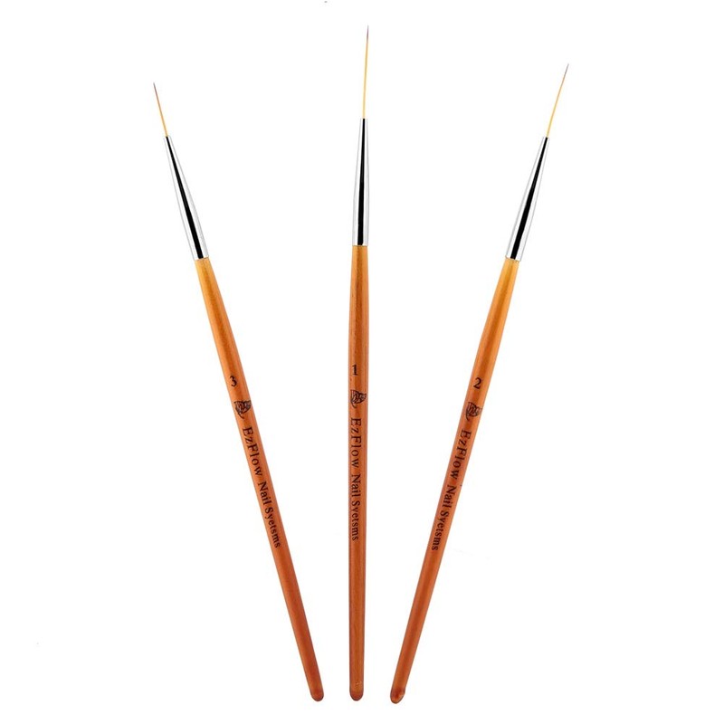 Fine Details Nail Art Liner Brush, Practical Portable Drawing Flowers