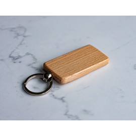 R and R Imports Lake Tahoe Design B Souvenir 2.5x1-Inch Souvenir Wooden Keychain Single