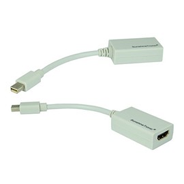 SunshineTronic Mini DisplayPort to HDMI Adapter | with Video and Audio Signals Transmission, Full HD, 1080P