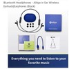 Altigo Bluetooth Headphones in Ear Wireless Neckband Earbuds Earphones Black