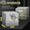 hizgo Piggy Bank for Adults Stainless Steel Savings Bank to
