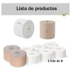 Set Vendaje 2 Cinta Cebolla + 6 Tape Vendajes Esteriles