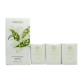 Lily of the Valley by Yardley Soap Trio 3 x 100 g