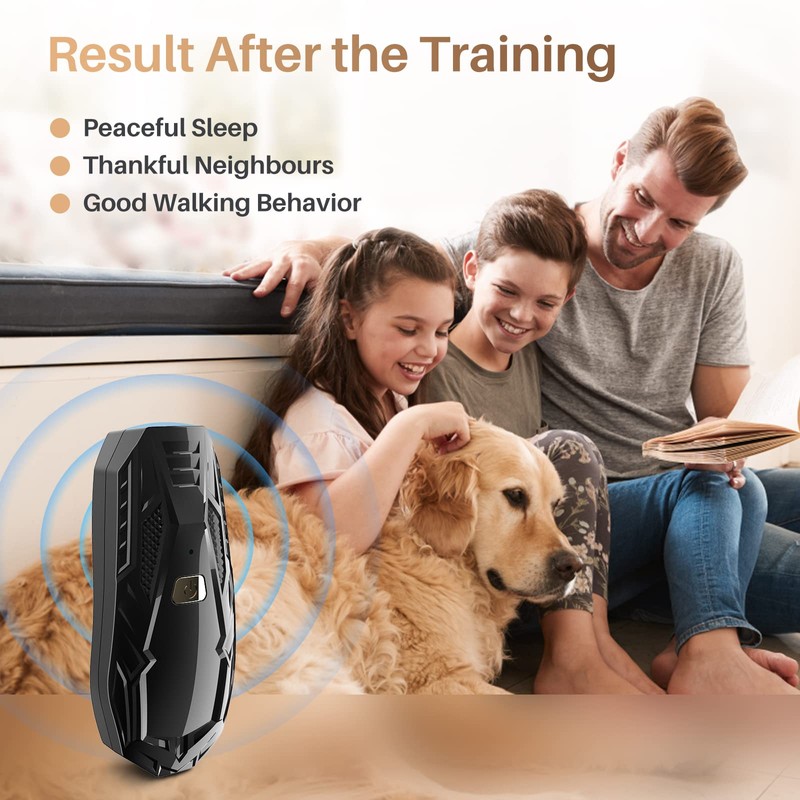 Anti Bell Gerät Hunde, Tragbares Ultraschall Antibell Ultraschall Gerät mit