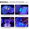 LIGHTFE UVTOOL-A2 395nm UV Blacklight Flashlight | High Power for