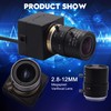 ALPCAM USB Camera 8MP Webcam Full HD 2448P Optics Zoom