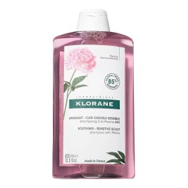 Klorane Champú Con Peonía, Alivio Calmante Para El Cabello