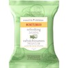 Burt's Bees Refreshing Facial Cleanser Towelettes and Makeup Remover Wipes