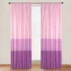 Elefantito Cortinas Doha 2 Paneles De 1.30 X 2.20 Lavanda