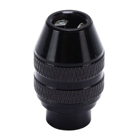 Keyless Chuck, 0.01~0.13in 3 Jaw Aluminium Alloy Keyless Drill Chuck for Dremel 4000, 400, 3000, 398, 395, 300