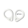Silicone Loops BTE Hearing Aid Clip Adaptor (Three Pair) (7mm)